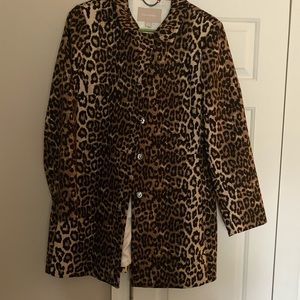 Leopard print jacket